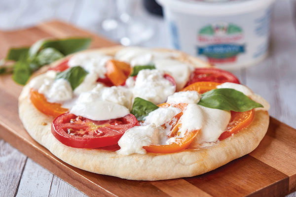 Burrata Tomato Flatbread